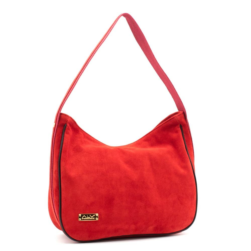 Borsa a spalla in pelle liscia da Donna special edition Alv by Alviero Martini