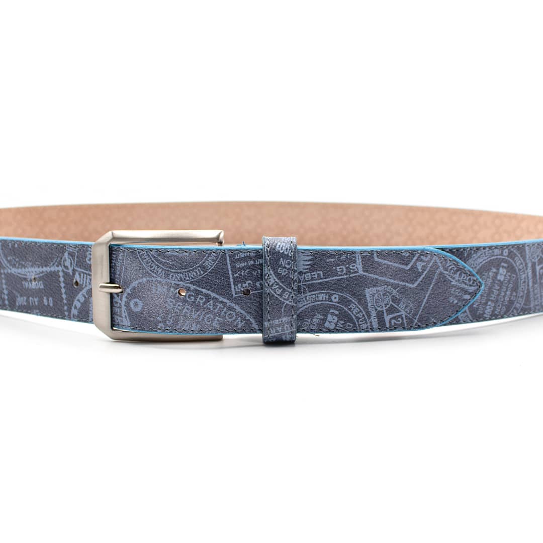 Cintura da uomo in pelle ALV by Alviero Martini - AL.904.CU.002.023 - immagine 3
