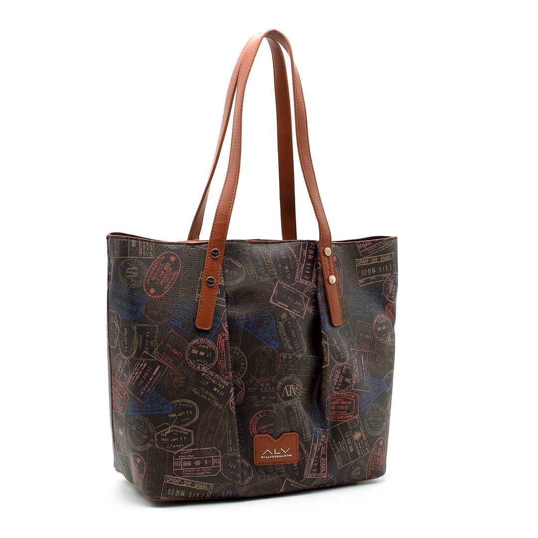 Borsa Shopping con tracolla ALV by Alviero Martini