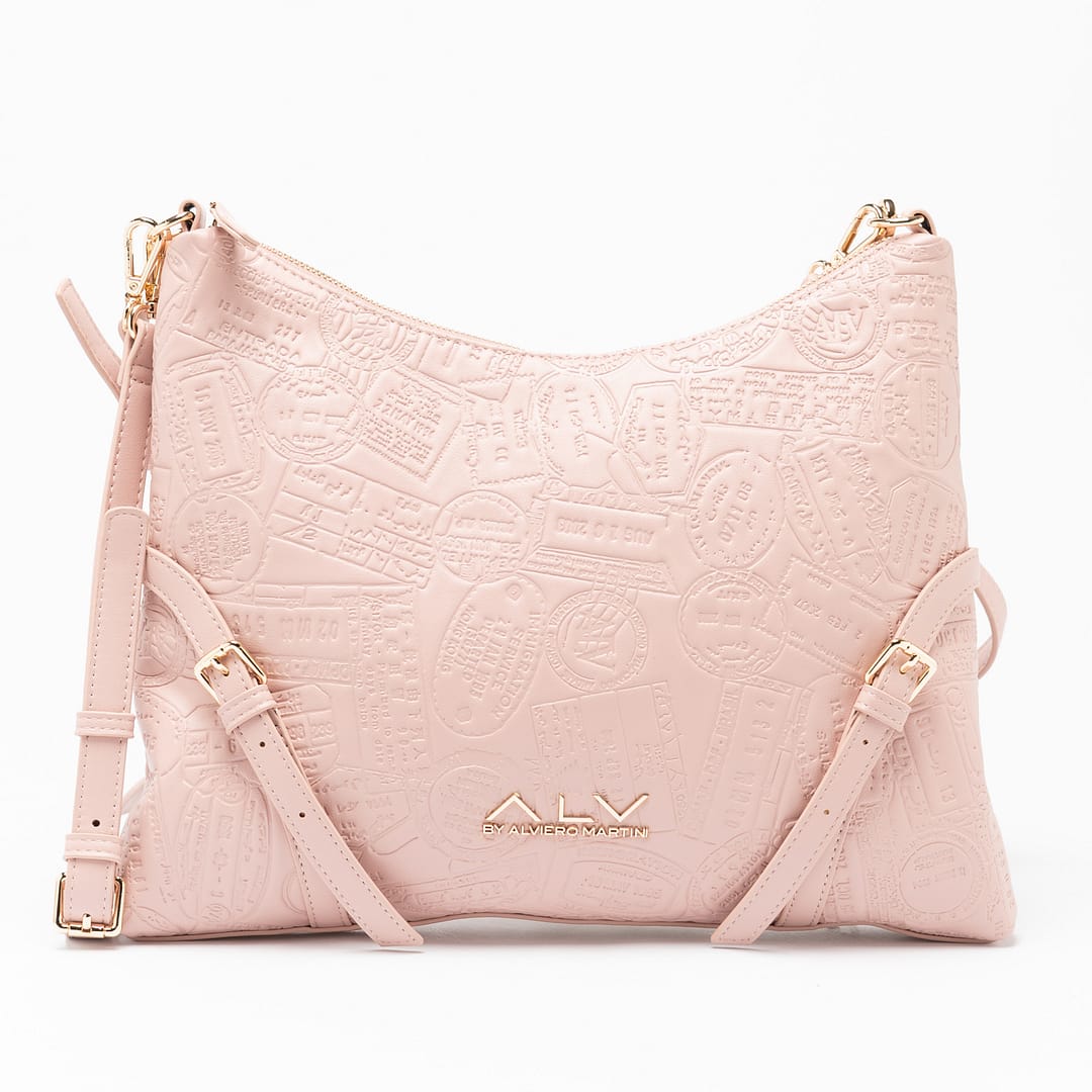 Hobo Medium bag debossed passport ALV by Alviero Martini - ALVB9202
